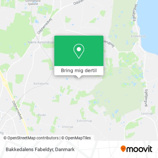 Bakkedalens Fabeldyr kort