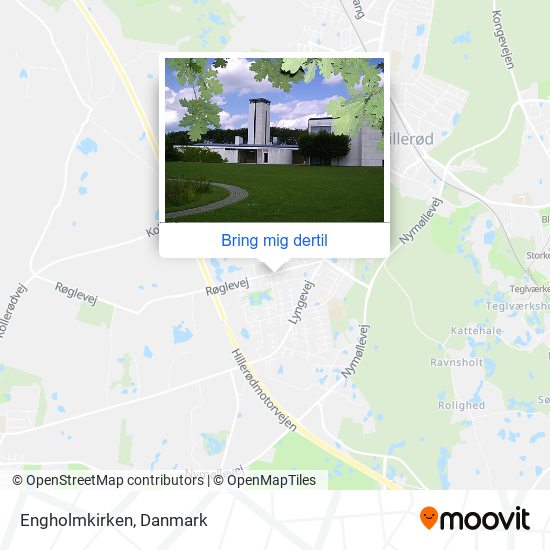 Engholmkirken kort