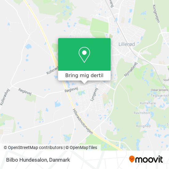 Bilbo Hundesalon kort