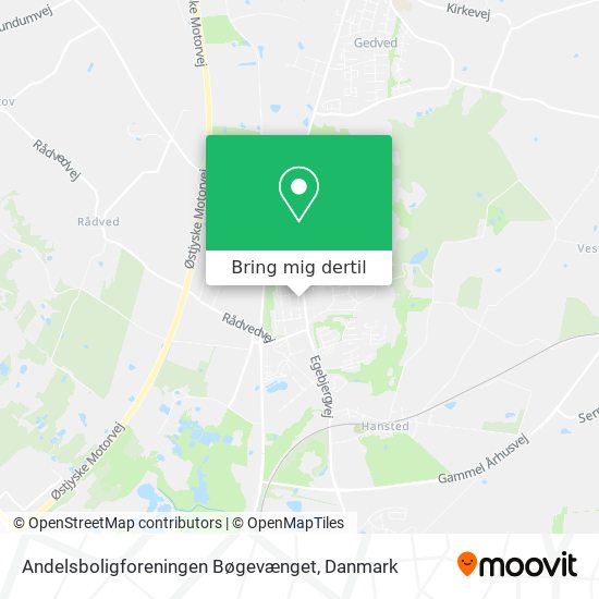 Andelsboligforeningen Bøgevænget kort