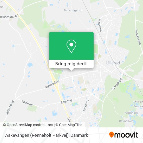 Askevangen (Rønneholt Parkvej) kort