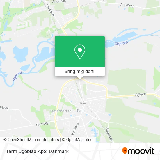 Tarm Ugeblad ApS kort