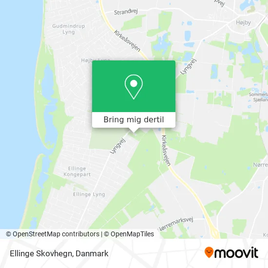 Ellinge Skovhegn kort