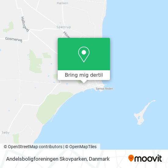 Andelsboligforeningen Skovparken kort