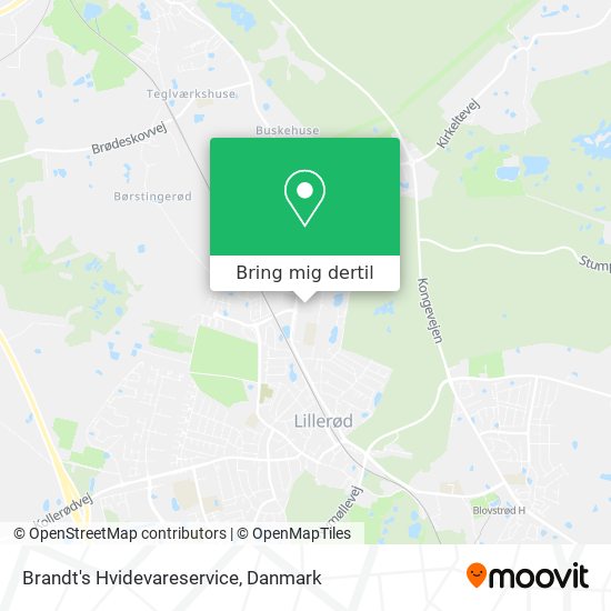 Brandt's Hvidevareservice kort