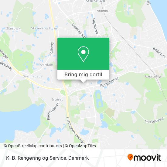 K. B. Rengøring og Service kort