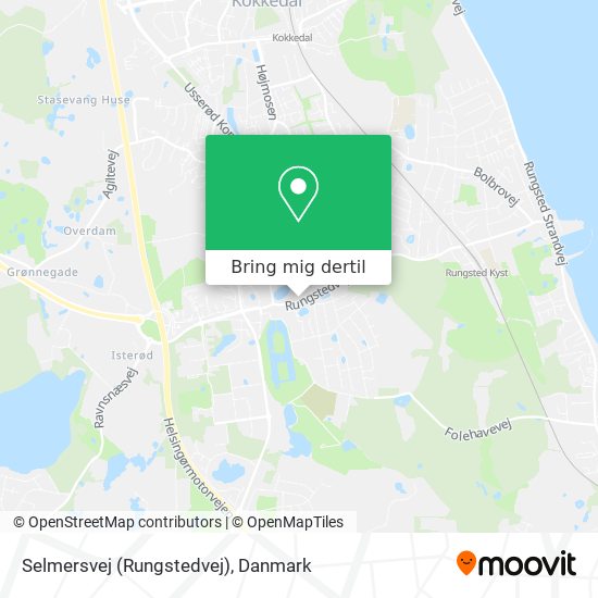 Selmersvej (Rungstedvej) kort