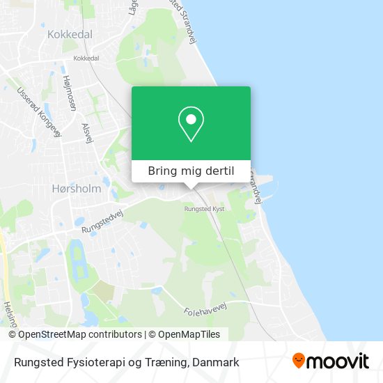 Rungsted Fysioterapi og Træning kort