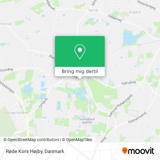 Røde Kors Højby kort