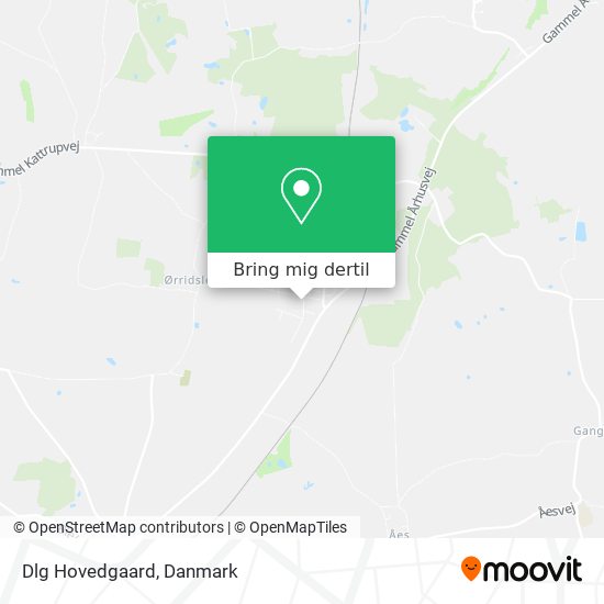 Dlg Hovedgaard kort