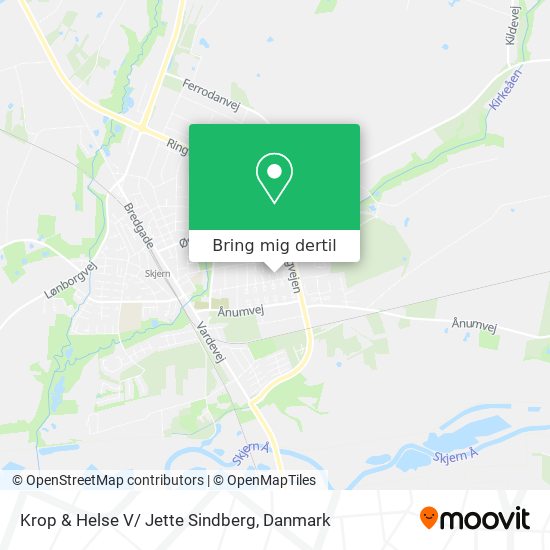 Krop & Helse V/ Jette Sindberg kort