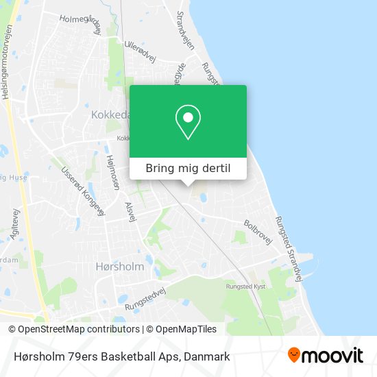 Hørsholm 79ers Basketball Aps kort