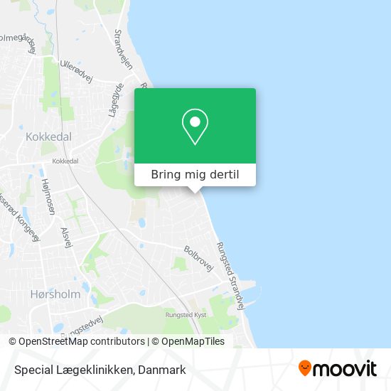 Special Lægeklinikken kort
