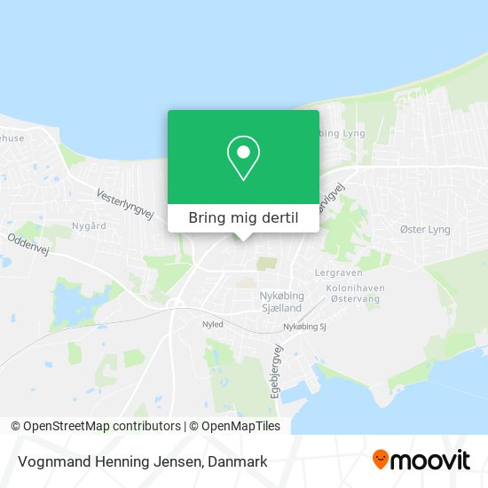 Vognmand Henning Jensen kort