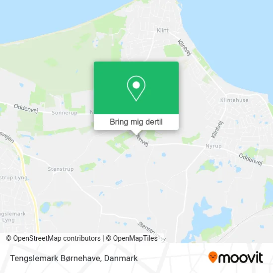 Tengslemark Børnehave kort