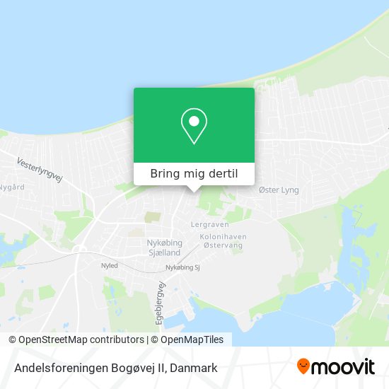 Andelsforeningen Bogøvej II kort