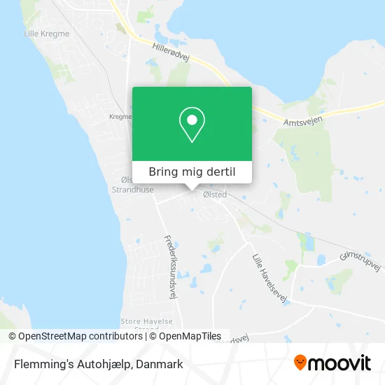 Flemming's Autohjælp kort