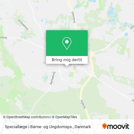 Speciallæge i Børne- og Ungdomsps. kort