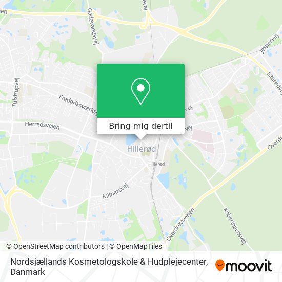 Nordsjællands Kosmetologskole & Hudplejecenter kort