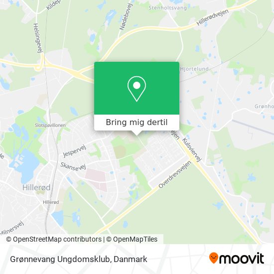 Grønnevang Ungdomsklub kort