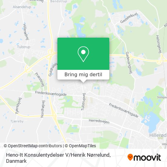Heno-It Konsulentydelser V / Henrik Nørrelund kort