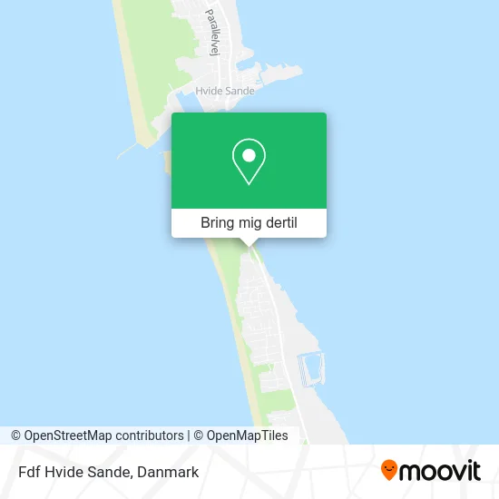 Fdf Hvide Sande kort