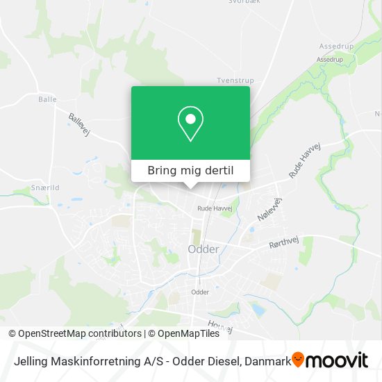 Jelling Maskinforretning A / S - Odder Diesel kort