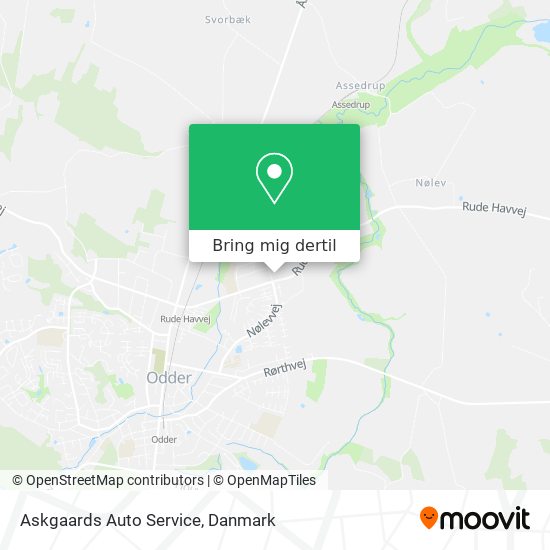 Askgaards Auto Service kort