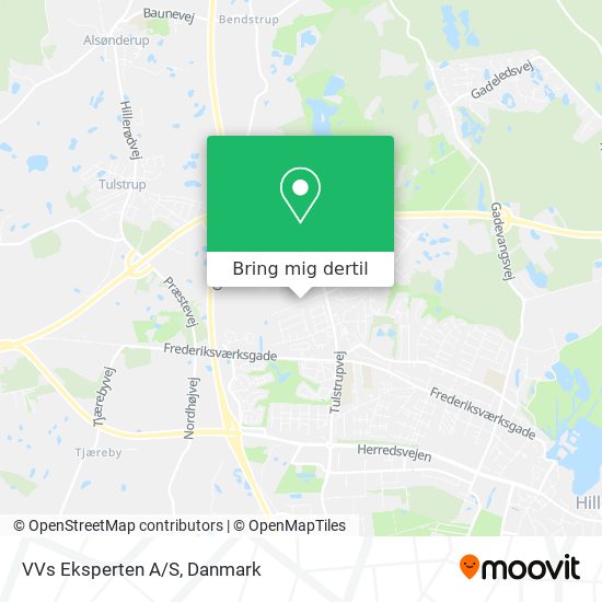 VVs Eksperten A/S kort