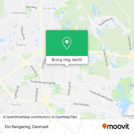 Din Rengøring kort