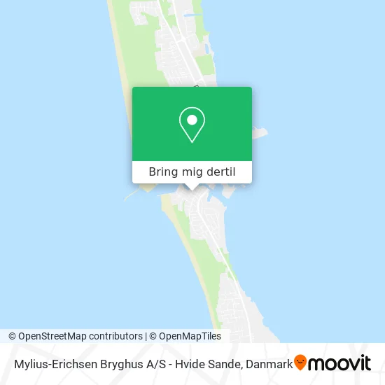 Mylius-Erichsen Bryghus A / S - Hvide Sande kort