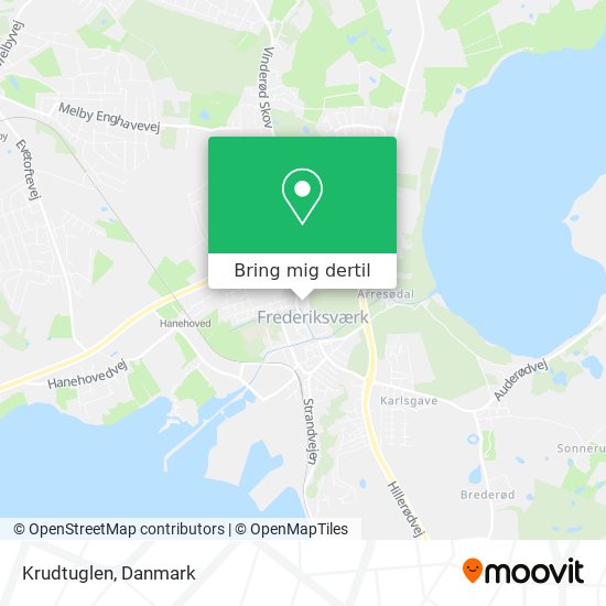 Krudtuglen kort