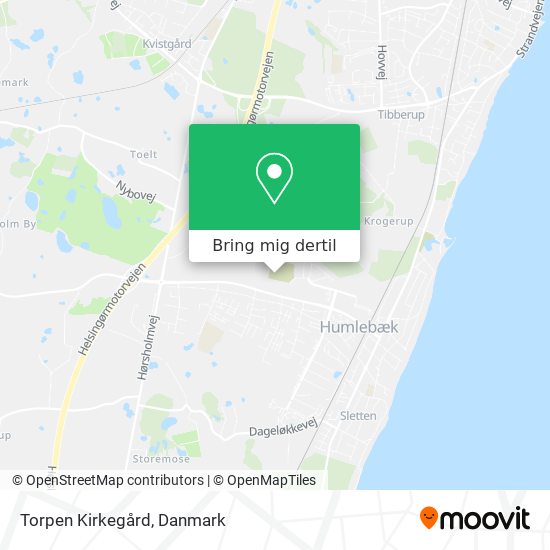 Torpen Kirkegård kort