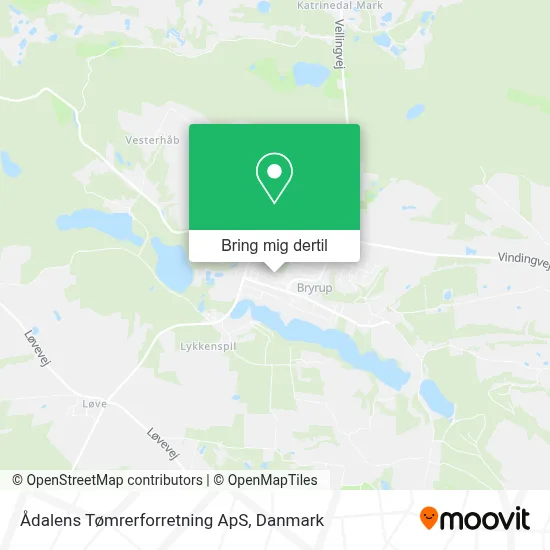 Ådalens Tømrerforretning ApS kort