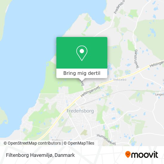 Filtenborg Havemiljø kort