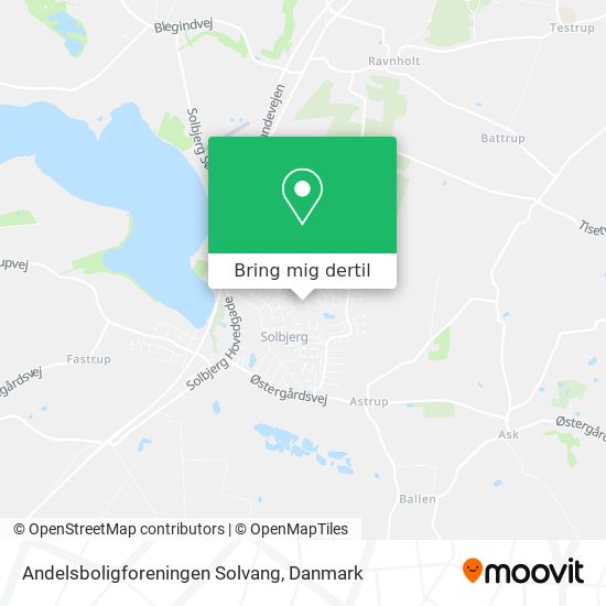 Andelsboligforeningen Solvang kort