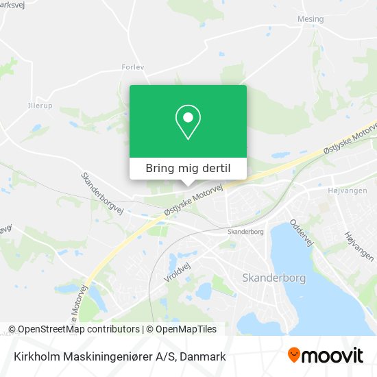 Kirkholm Maskiningeniører A/S kort