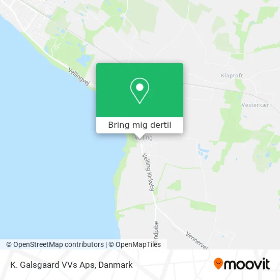 K. Galsgaard VVs Aps kort