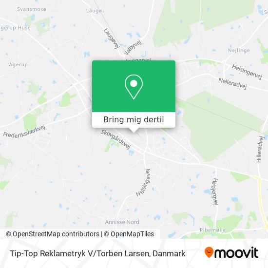 Tip-Top Reklametryk V / Torben Larsen kort