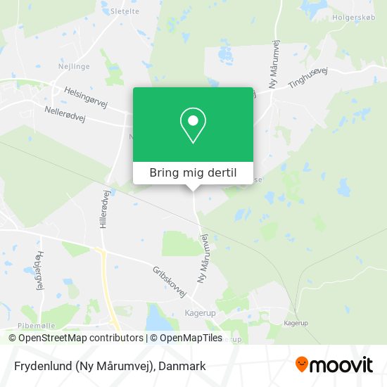 Frydenlund (Ny Mårumvej) kort