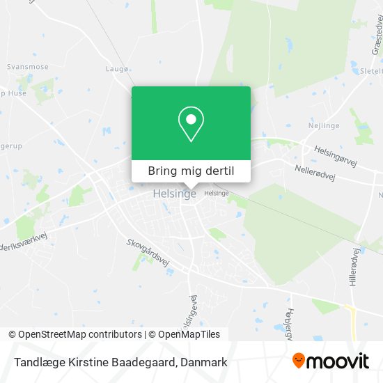 Tandlæge Kirstine Baadegaard kort