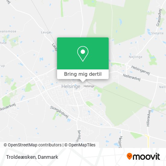 Troldeæsken kort