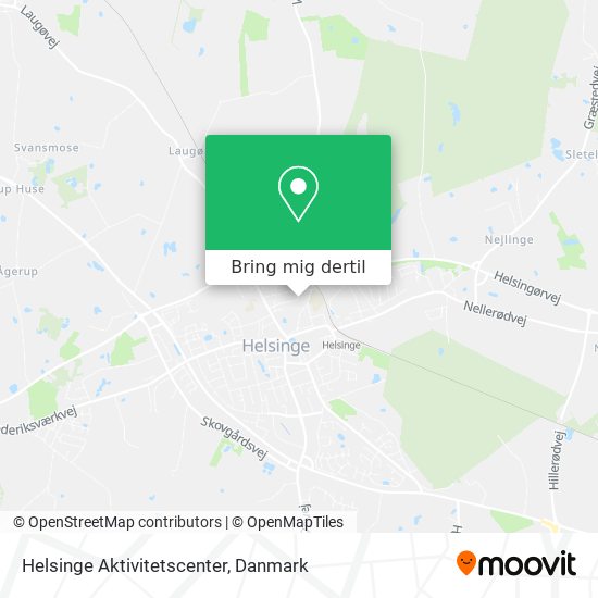 Helsinge Aktivitetscenter kort