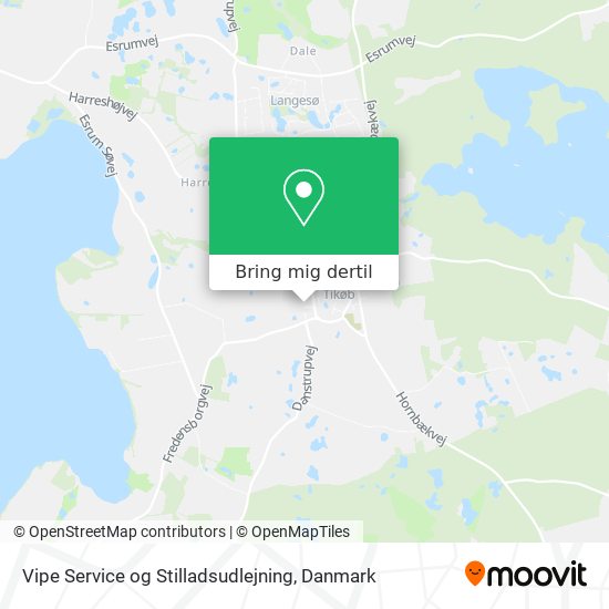 Vipe Service og Stilladsudlejning kort