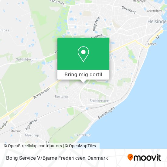 Bolig Service V / Bjarne Frederiksen kort