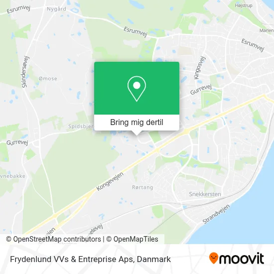 Frydenlund VVs & Entreprise Aps kort