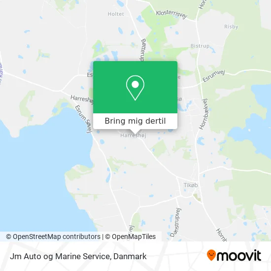 Jm Auto og Marine Service kort