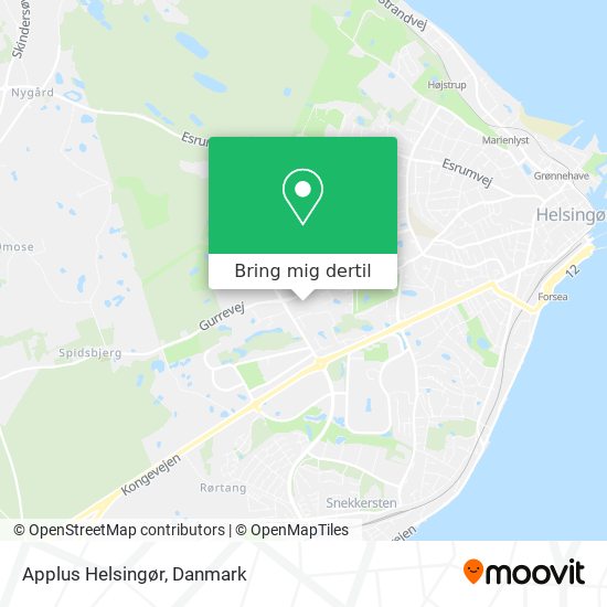 Applus Helsingør kort