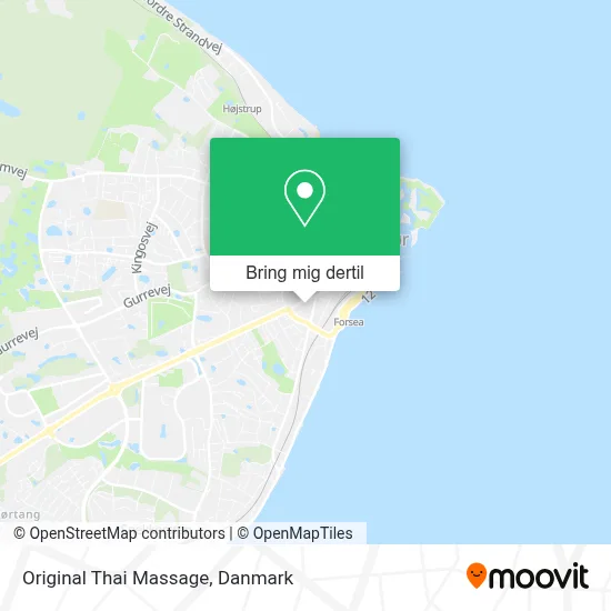 Original Thai Massage kort