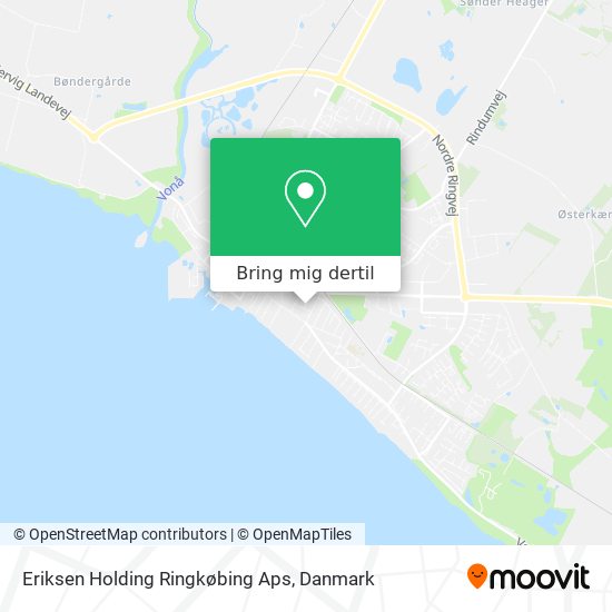 Eriksen Holding Ringkøbing Aps kort